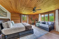 25p Mountain Retreat on 5.2 acres w Pool/Spa/Movie Theatre/Gameroom 5m from DT