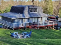 Lovely 3Br/2BA Lakehouse Retreat in Gated Dubois, PA—Near Beach, Woods & Privacy