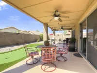 Western vibe 3 BR home with heated pool and sauna - 프라이빗 풀