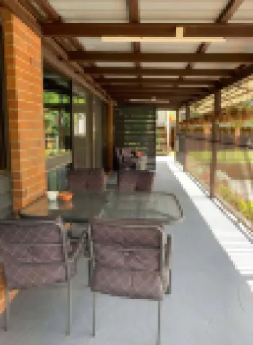 Cranley Garden Retreat with Fireplace & Pool