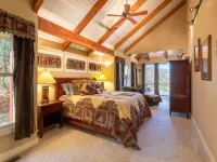 Waterfall View! Large Deck, Hot Tub, Outdoor Fire Pit! Hotels in Hogback