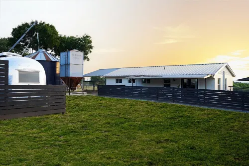 Horse Lodging! Private Guesthouse + Vintage Airstream - Covered Stalls/ Turnouts