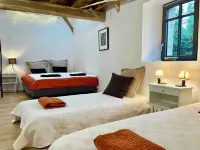 Französisches Landhaus im Anjou, in den Weinbergen, in Loire- und Schlössernähe