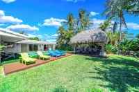 Heated Pool! Waterfront+Tiki Hut! Close To Beach!