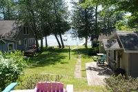 Beautiful Big Platte Lake Shared Waterfront Rental Home 벤지 카운티 호텔