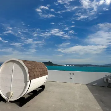 Ocean View/ Rooftop Sauna &BBQ/ 12 People/Padel 2F