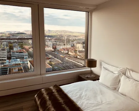 Park Tower City View Apartments Hotels in Zug