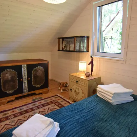 Wooden House in Debki Near Baltic Sea Beach