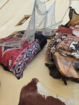 Native nights yurt