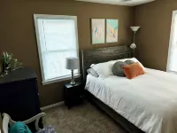 Cozy Home with Privacy Fence, Fire Pit & Garage!