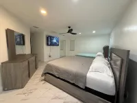 The Perfect Gateway Home with a large pool area, Gazebo, all fenced in.