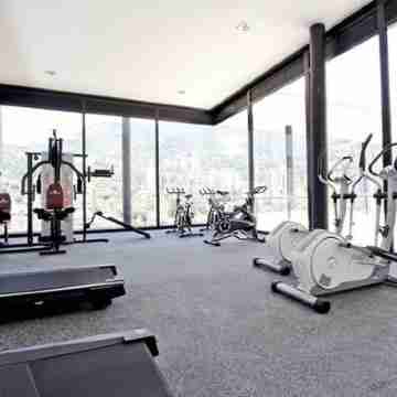 Beautiful Balcony Apartment with A/C in El Poblado! Fitness & Recreational Facilities