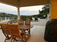 Well-kept apartment with garden, sea view, in a closed, quiet area. Domain, pools, tennis. Hotels in Roquebrune-sur Argens
