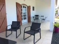 La case vétyver with heated swimming pool