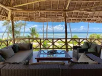 Luxurious, fully equipped and serviced villa right on the beach in Zanzibar.