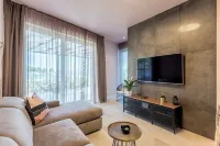 Luxury apartment with jacuzzi in the city center Hoteles en Omiš