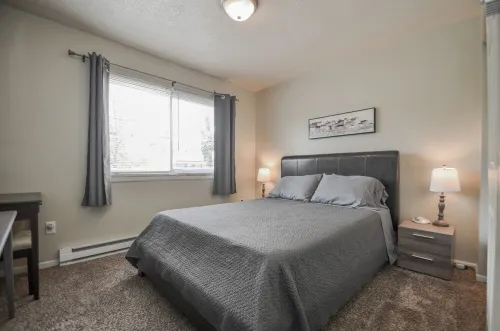 Charming first floor 2-bedroom apartment. All private with patio.