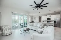 Spacious 4BR Escape with Heated Saltwater Pool & Hot Tub – Near Beaches & Golf