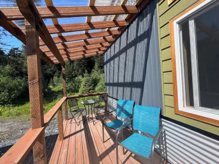 Tiny House w/ Forest Deck - Spruce Woods Acre