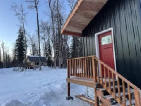 Talkeetna Tiny House Cabin Dragonfly Fire-pit/ski/bike/multi-use trails