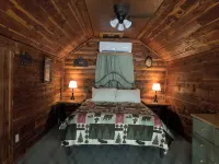 Beautiful Log Cabin w/loft. 1/2 mile to Red's Landing Boat Launch! A+ fishing.