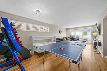 Game Room and Modern Amenities - Spacious Luxe Retreat