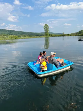 3-bedroom lodge in Homer close to sports fields, orchards, and ski resorts