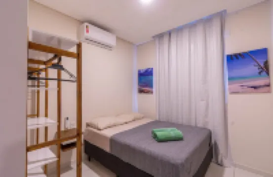 Flats Mar'Bella Com Varanda, 100M Praia, Petfriendly E Estacionamento