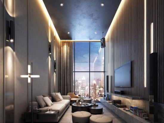 The Livin Phetkasem High Rise Condo for rent near MRT and the convenience store.