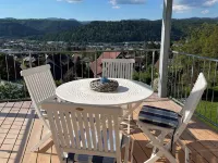 Spacious vacation apartment with panoramic view Hotels in Schopfheim