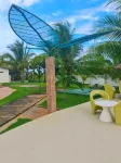 Spectacular beachfront apartment, Spacious terrace with an unparalleled view. Hotels in Palo Grande