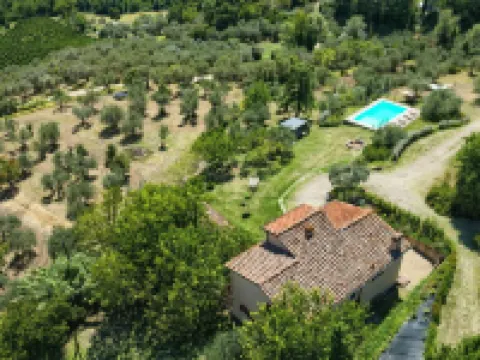 Villa with private swimming pool on the Florentine hills 25 Km from Florence Hotels in Pelago