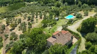 Villa with private swimming pool on the Florentine hills 25 Km from Florence Hotels in Pelago