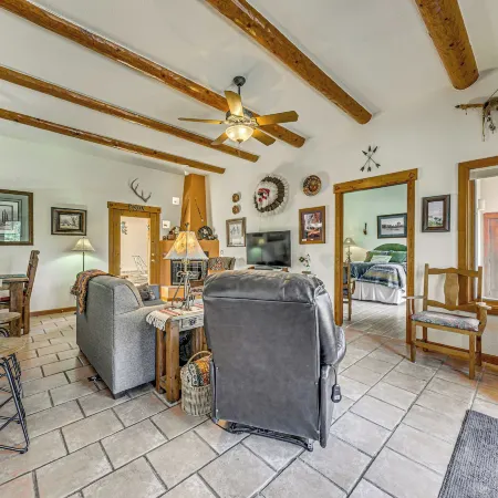Comfy 'Aspen Ridge' Home ~ 3 Mi to Ski Lifts Hotels in Cloudcroft