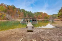Steps to Lake Lanier: Wooded Escape w/ Boat Dock - 3-Star