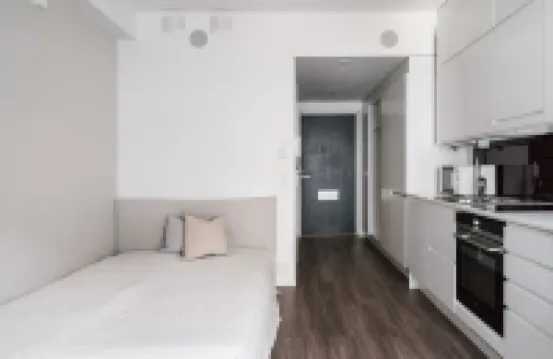 Minimal Studio Apt in Design District Hotels in Punavuori