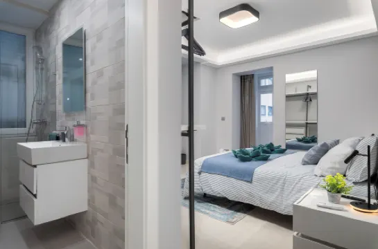 티그네 포인트 근처의 스타일리시하고 아늑한 2베드룸 아파트