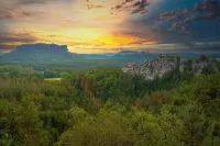 Apartment Flurin in the heart of Königstein with parking lot. Family friendly