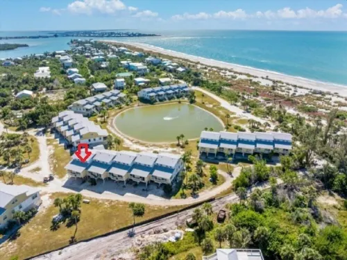Little Gasparilla Island - Gulf view, golf cart, ferry, pool, boat dock, parking