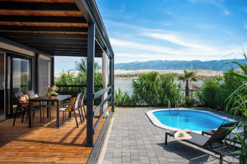 Relax Mobile Home, Terra Park Spiritos - piscina