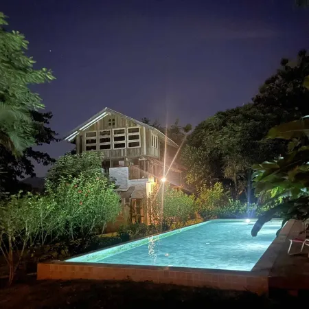 Private Wooden Pool Villa in Mae Rim for 4-6 Guests