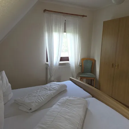 Upper apartment in Westeraccum with balcony