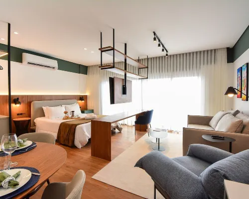 Studio Sofisticado e Moderno - CEN013 Hotels near Floripa Mall