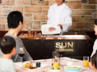 선 멤버스 히루가노 - 조식 운영
