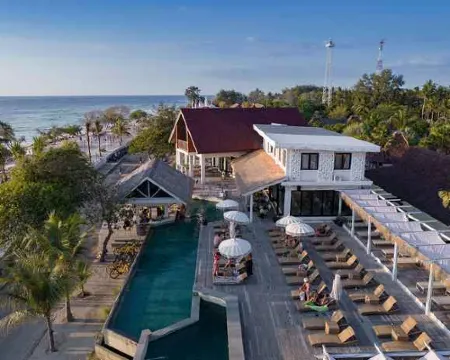 ที่พัก FRii รีสอร์ท Gili Trawangan โรงแรมในกีลี ตราวางัน