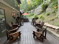 Rock Hill Retreat- a home with natural stone formations at every turn!