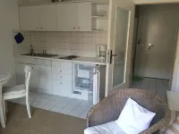 Apartment near the beach in the thatched roof house