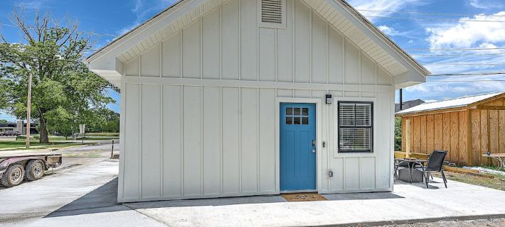 .2 miles to Downtown Rogers on the Railyard bike trail Hotels in Rogers