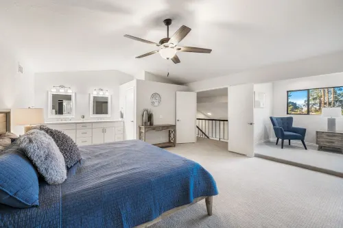 Gorgeous updated home with great views of the golf course and mountains.