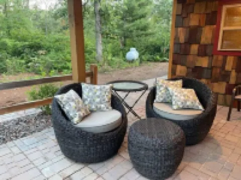 Yellow Acre: a newly built cabin on Yellow River Hotels in Burnett County